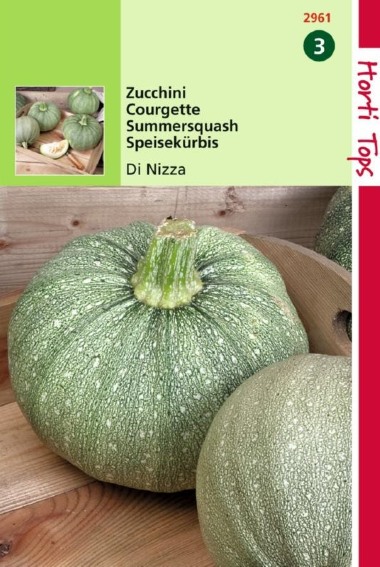 Zucchini De Nice (Cucurbita) 15 Samen